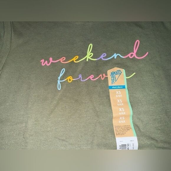 Girls summer weekend t-shirt - size 6x - NWT - Picture 3 of 4